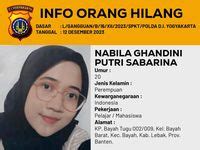 Akhirnya Nabila Mahasiswi Uii Ditemukan Setelah Hari Hilang