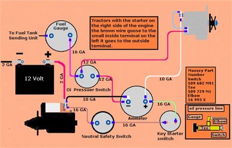 Massey Ferguson 165 Alternator Wiring Diagram