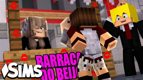 Minecraft A Barraca Do Beijo Craft Sims 11 ‹ Bruninho › Youtube