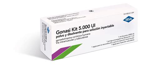 Gonasi Kit Ui Polvo Y Disolvente Para Soluci N Inyectable