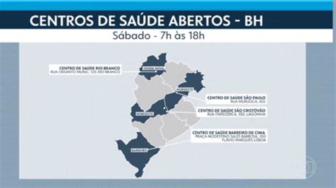 Vídeo Centros de saúde de BH abrem para vacinação no fim de semana