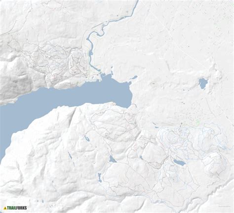 Cumberland Mountain Bike Trails Map by Trailforks | Avenza Maps