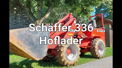 Sch Ffer Radlader Hoflader Landwirtschaft Walk Around And Drive