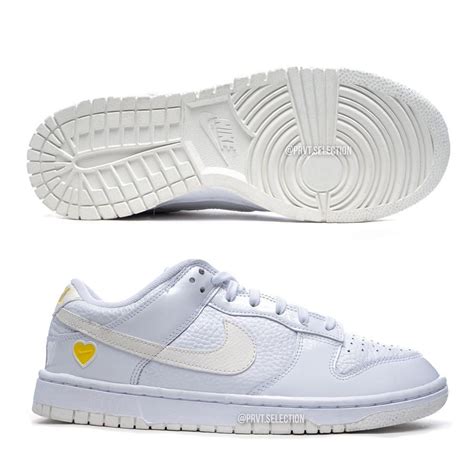 Nike Dunk Low Yellow Heart First Look