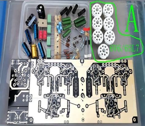 Hifi Vacuum Tube Amplificador Kit Diy Stereo V Sl Ax El