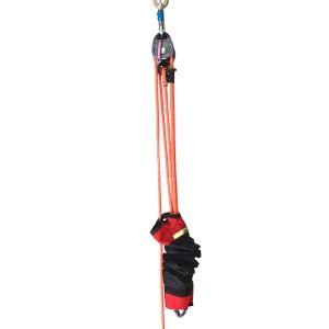 Bloco De Polias AT Compacto Sistema 4x1 Para Resgate Short Link Climb