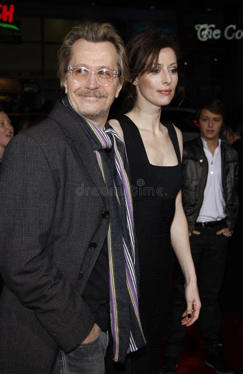 Gary Oldman And Alex Edenborough Editorial Image Image Of Actress Grauman 271566030