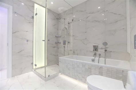 20++ White Carrara Marble Bathroom Ideas - PIMPHOMEE