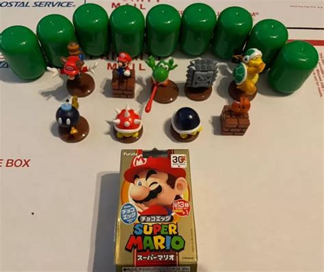 Lot Nintendo Furuta Choco Egg Super Mario Bros Th Anniversary X