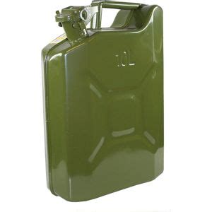 Metalen Jerrycan Legergroen Voor Brandstof Liter Kopen Ruime