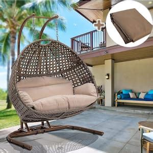 Outdoor Egg Chair Patio Swings Patio Chairs The Home Depot