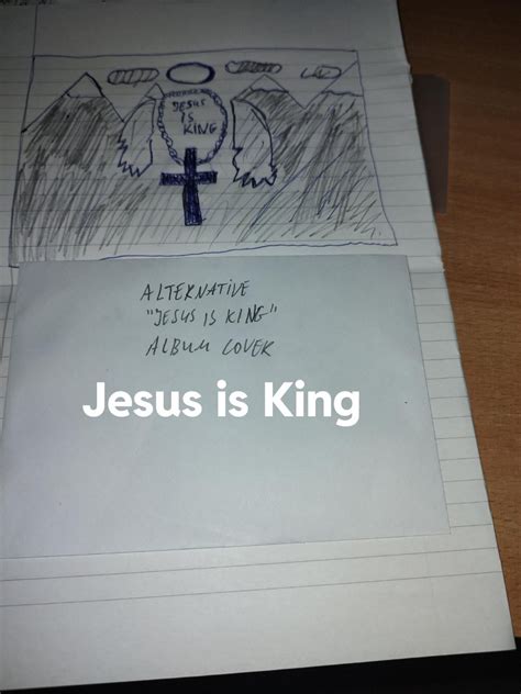 An alternative Jesus is King album cover made by me : r/Kanye