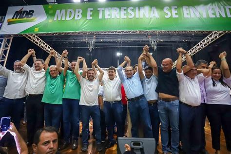 Mdb Re Ne Lideran As Em Teresina E Lan A Nome De Paulo M Rcio Como Vice