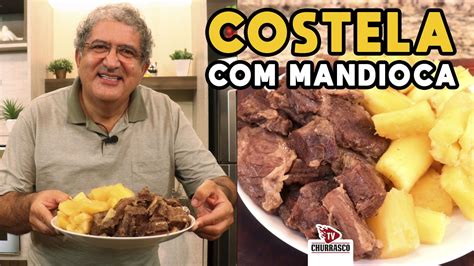 Como Fazer Costela Mandioca na Pressão TV Churrasco