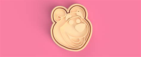 Stl File Cookie Cutters Masha And The Bear Cookie Cutters Masha And