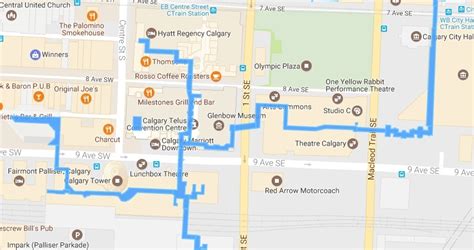 Here's how to get to around downtown Calgary using only the +15 | Daily ...