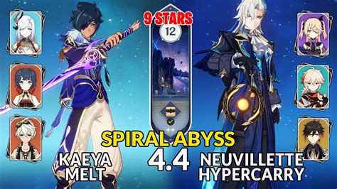 New Spiral Abysskaeya Melt Neuvillette Hypercarry Floor