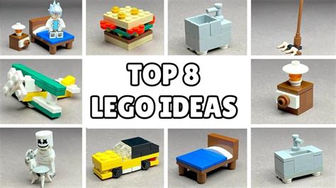 Top 8 Easy Lego Building Ideas Anyone Can Make Youtube