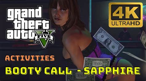 Booty Call Sapphire Gta 5 Gameplay 4k Ultra Graphics Youtube