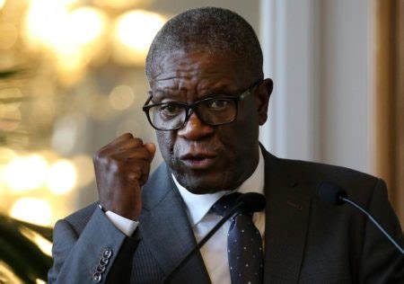 Dr Denis Mukwege Prix Nobel De La Paix Se Lance Officiellement Dans