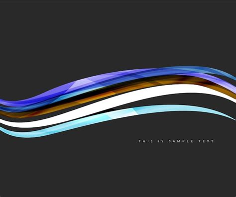 Premium Vector Abstract Line Background