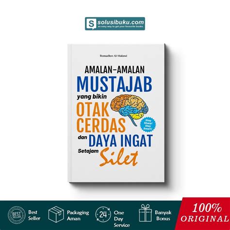 Jual Buku Amalan Amalan Mustajab Yang Bikin Otak Cerdas Dan Daya Ingat