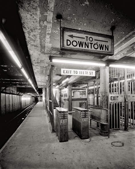 New York Subway Station Photo Wall Collection 1970s New York Subway