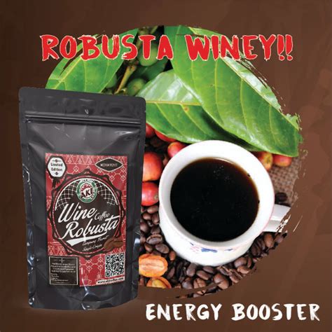 Jual Kopi Robusta Wine Origin Lampung Barat AKL KOPI 100g Shopee