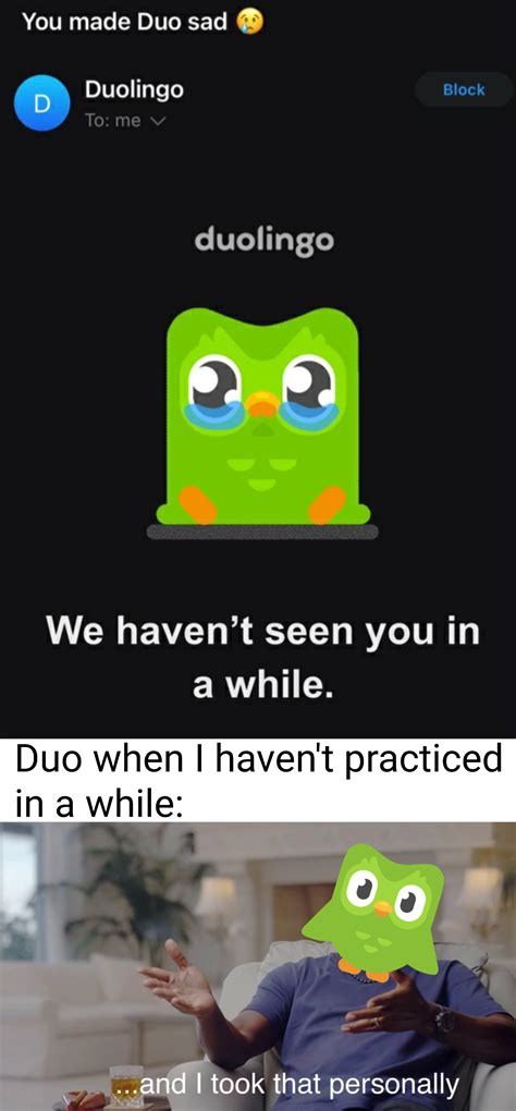 Duo is sad, everyone. : r/memes