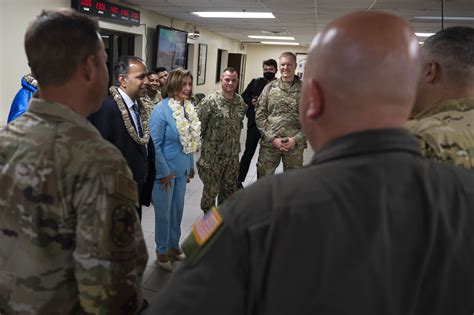 Speaker Pelosi Visits The Forward Edge Andersen Air Force Base Article Display