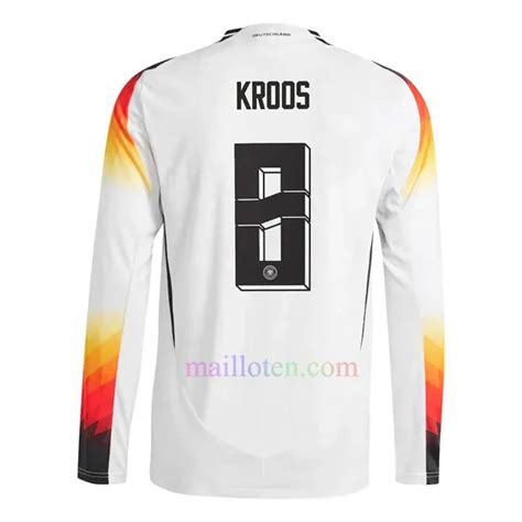 Buy #8 Toni Kroos Germany Home Jersey 2024 Full Sleeves Player Version ...