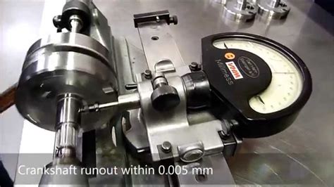 Vhm Yz125 05 17 Crankshaft Runout Within 0 01 Mm Youtube