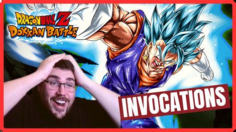 INVOCATIONS VEGETTO SSJB LR DRAGON BALL Z DOKKAN BATTLE YouTube