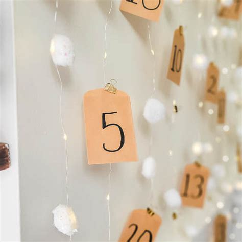 fillable advent calendar DIY - Refresh Living