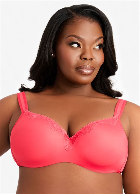 Plus Size Lace Balconette Bra Sexy Comfy Bra Intimates