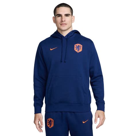 Nike Netherlands Sportswear Club Hoodie 2024 2026 Blue Knvbshopnl