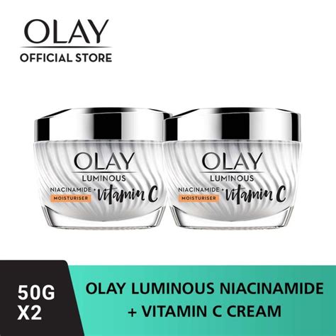 Bundle Of 2 OLAY Luminous Brightening White Radiance Niacinamide