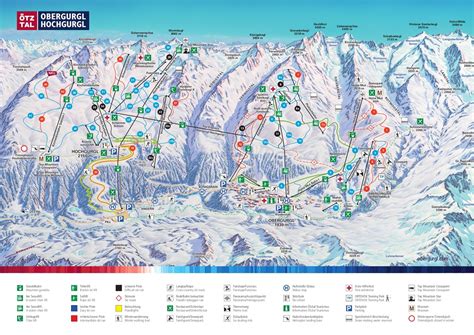 Obergurgl Hochgurgl Piste Map 2019 - Ski Europe - winter ski vacation ...