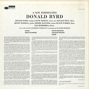 Donald Byrd A New Perspective Lp Blue Note Us Ex Ex