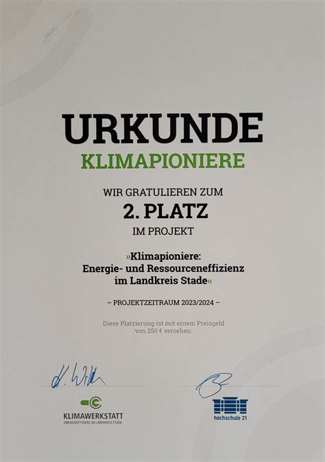 Azubis Aus Der Klimaschutzregion Erfolgreich Beim Projekt