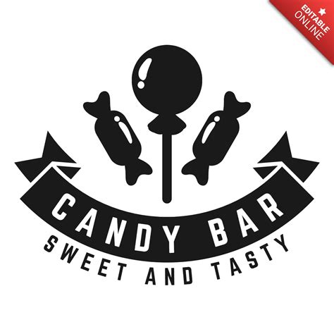 Sweet and Tasty Candy Logo Design Template | Free Design Template