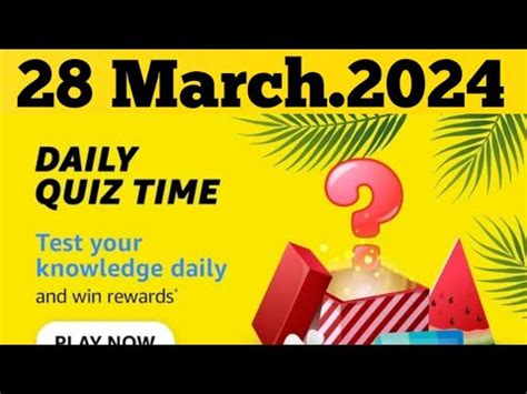 Amazon Quiz Answers Today L Amazon Daily Quiz Answers Today L Amazon