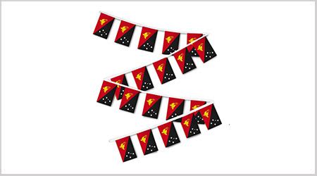 Papua New Guinea String Flags Bunting Flags United States America