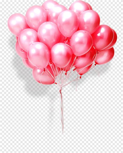 Ramo De Globos De Colores Png Clipart Gallery Globo Rosa Png The Best