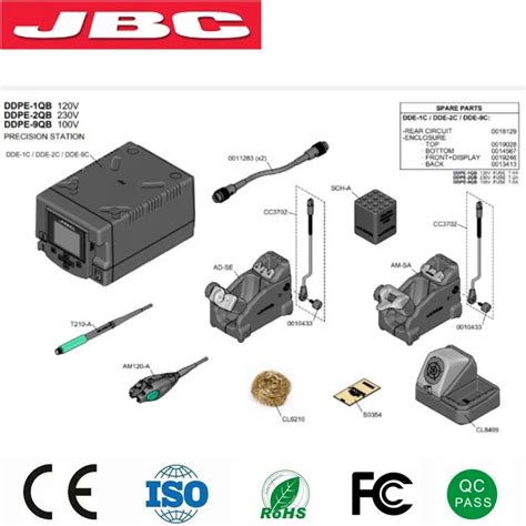 Jbc Ddpe 2qe Dde Precision Station Jbc T210 Am120 Double Station