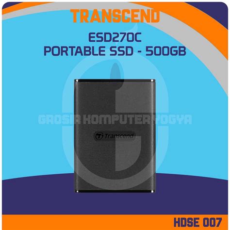 Jual Transcend Esd C Gb Usb Up To Mb S Portable External