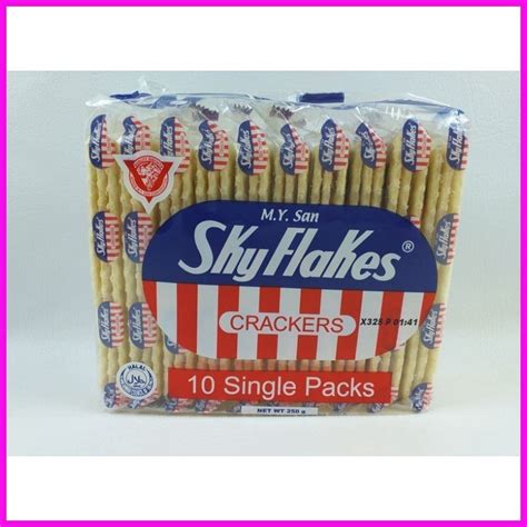 Skyflakes Crackers 10 Single Packs Shopee Philippines