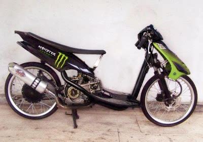 Modifikasi Mio Drag Race Modif Mio Sporty Model Balap Simple Acre