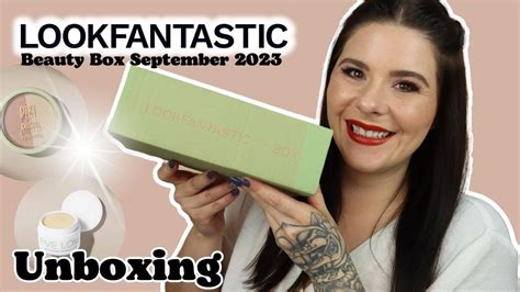 Lookfantastic Beauty Box September 2023 Unboxing YouTube