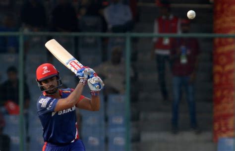 Karun Nair In An Ipl 2017 Match